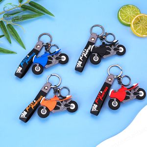 Llavero de Motocicleta Creativo y Genial, Colgante de Niño de Goma para Mochila Escolar y Regalo de Joyería, Venta al por Mayor - Product Image 2