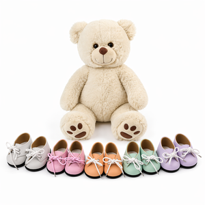 Zapatillas <span class=keywords><strong>de</strong></span> Peluche Personalizadas al por Mayor <span class=keywords><strong>de</strong></span> 16 Pulgadas (40 cm) <span class=keywords><strong>de</strong></span> Material PU, Calzado <span class=keywords><strong>de</strong></span> Peluche para Muñecos, Lindas Zapatillas <span class=keywords><strong>de</strong></span> Peluche para Niños, Fábrica OEM - Product Image 1