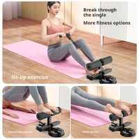 Nuevo Dispositivo de Asistencia para Abdominales con Ventosas Ampliadas, Equipo de Ejercicio para Reducción de Cintura y Abdomen