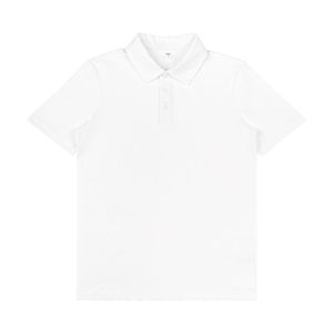 เสื้อโปโลสีพื้นแขนสั้นโพลีเอสเตอร์ชุดทำงานสวมใส่ได้ทุกวัน - Product Image 4