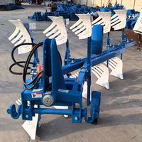 Arado Hidráulico Reversible 527 Stubble para Tractores de 90-120 HP, Implemento de Cultivo Agrícola