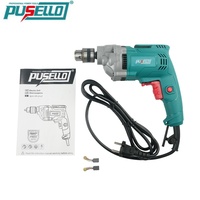 Mini perceuse électrique PUSELLO 10MM à vitesse variable, outil électrique portatif pour la construction et le bricolage domestique, travail du bois