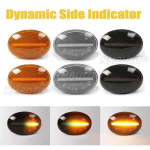 2 luces LED dinámicas de señal de giro secuencial para BMW MINI Cooper R55 R56 R57 R58 R59 CL-R56-LSM-SM - Product Image 1