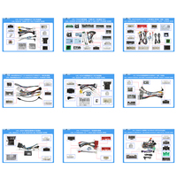 إطار DVD للسيارة 13-17 BMW1 11-17 BMW3 11-17 BMW 5 10-18 BMW X1 X3 X5 CCC مع حزام تثبيت الكابلات Canbus