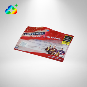 Tùy chỉnh mềm nhựa <span class=keywords><strong>Ziplock</strong></span> câu cá lure Bait bao bì túi ống đồng in ấn với logo và treo lỗ để đóng gói sử dụng - Product Image 3