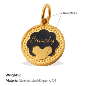 Colgante de Acero Inoxidable Dorado con Diseño de Molino de Viento Arcoíris, Estilo <span class=keywords><strong>Cuento</strong></span> de Hadas, para Fabricación de Joyería DIY - Product Image 6