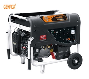 Máy Phát Điện Cầm Tay 6.5KW Khởi Động Lại Khóa Khởi Động Máy Phát Điện Chạy Xăng Loại Bàn Chải Máy Điện - Product Image 5