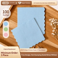 Serviette de table carrée simple en dentelle personnalisable, colorée, pour mariage, fête, hôtel, décoration de table – Produit transfrontalier très demandé