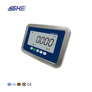 Indicateur de pesage en acier inoxydable SOHE SH2100-C1S, indice d'étanchéité IP67, affichage LCD haute précision, téléchargement de données en option, OEM - Product Image 4