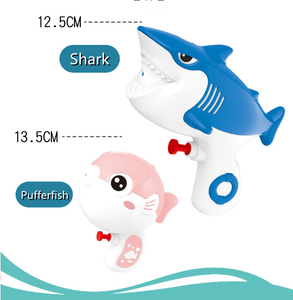 2025ปลาฉลามน่ารักปลาปักเป้าสำหรับเด็กขนาดมินิกลางแจ้งชายหาดปาร์ตี้ของเล่นปืนฉีดน้ำของเล่น - Product Image 5