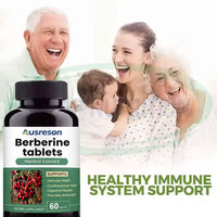Comprimés de chlorhydrate de berbérine pure naturelle 1000 mg avec racine de cannelle de Ceylan – Compléments alimentaires pour la perte de poids – Pilules de berbérine