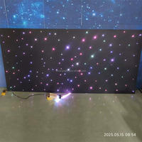 Lampe de plafond complète en fibre optique 16W 18W 20W 27W 32W 45W 100W Câble en plastique de fibre optique fait panneau de fibre de polyester Ciel étoilé