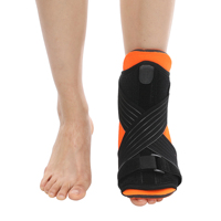 Attelle de soutien dorsale du pied avec sangles réglables pour la stabilité de la voûte plantaire, orthèse pour fracture osseuse du métatarphes et du dos du pied