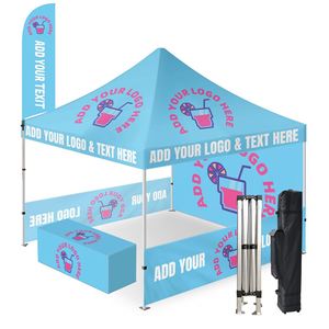 Carpas Plegables Personalizadas Resistentes al Viento para Exteriores, para Promociones Comerciales - Product Image 1