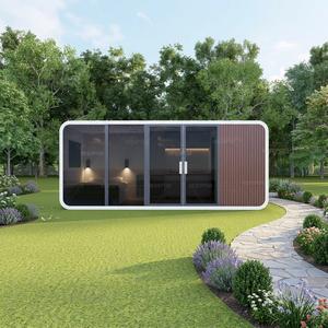 <span class=keywords><strong>Casa</strong></span> Prefabbricata Modulare in Acciaio dal Design Moderno, Impermeabile, Ecologica e Durevole, Pronta all'Uso per Hotel e Uffici, Struttura in Acciaio - Product Image 2