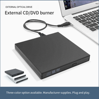 In-Stock External USB Optical Drive / Portable DVD & CD Burner for Laptops and PCs