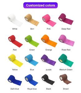 Bandagem Protetora para Dedos 2,5cm Autoadesiva Envolvente para Suporte Articular Alívio da Dor - Product Image 2