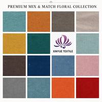 Rideaux occultants romains isolants en fibre de polyester de haute qualité, durables, tissés imitation lin double face, personnalisables en gros