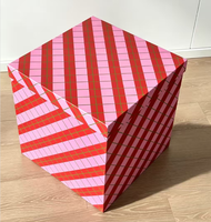 Coffret Cadeau de Noël Rond Personnalisé de Luxe, Boîte Rigide en Papier, Seau à Fleurs Cylindrique, Emballage Floral Carré, Boîtes Cadeaux Vides pour Fleurs