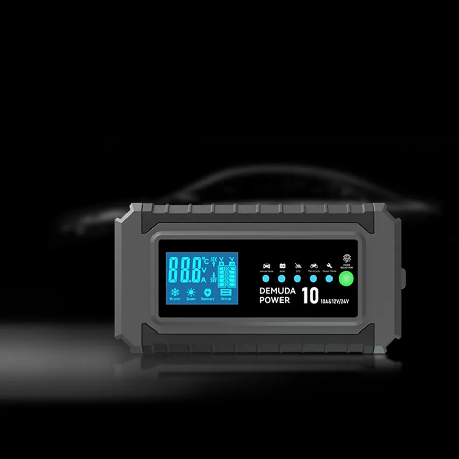 Digital anzeige AC 110V 220V Smart Not-Blei-Säure-Batterie 12V Ladegerät Autobatterie ladegerät Automatisch