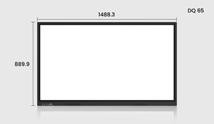 Écran tactile interactif LCD numérique de 65 pouces pour enseignement, avec fonction d'écriture au stylet et au doigt - Product Image 3