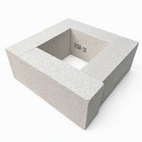 Brique réfractaire en mullite synthétique Tynson à haute teneur en alumine 1600 ° Isolation pour fours industriels de service temporaire, approvisionnement direct