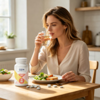 Comprimés Soutien de la satiété Formule Avancée 60 unités Blancs à pois bleus Complément Alimentaire Oral OEM