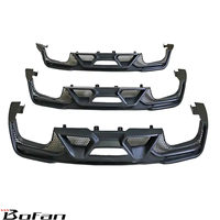 Lèvre de diffuseur arrière de pare-chocs de voiture en matériau PP de style GT500 de haute qualité pour Mustang 2018-2022