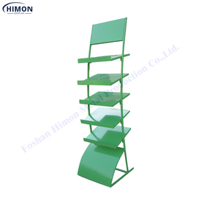 Estante de exhibición de césped artificial, 5 estantes de metal para tienda, personalizado - Product Image 6