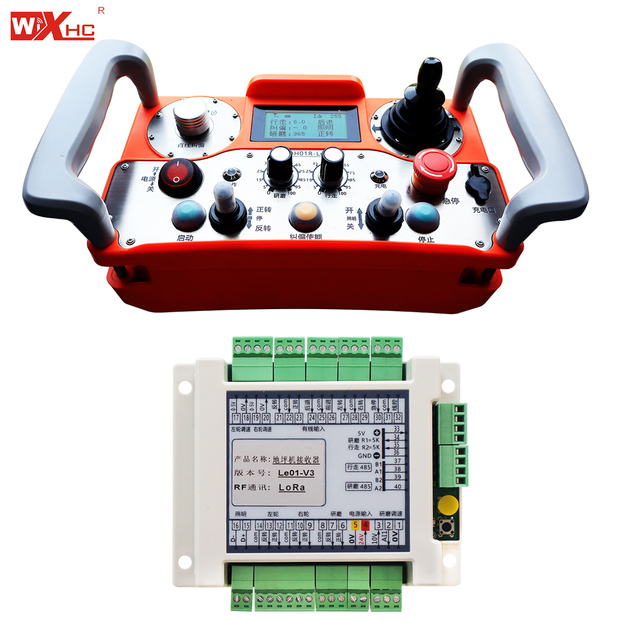 XHC Factory Sale Automatic Industrial Remote Control Floor Grinder Machine Use IP65 Waterproof Rechargeable Battery Rolling Code