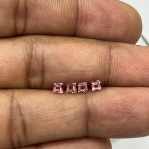 Pierres précieuses de tourmaline rose pour bébé Pierres de tourmaline roses calibrées en vrac faites à la main - Product Image 4