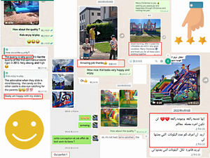 8인용 레저 드롭 스티치 에어 데크 바닥, 풍선 바 플로팅 플랫폼 아일랜드, 풍선 차양 텐트 플로팅 독 - Product Image 6