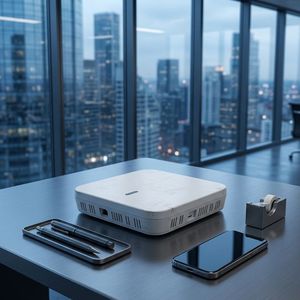 Punto <span class=keywords><strong>de</strong></span> Acceso Wi-Fi 6 con Alimentación PoE, Triple Banda <span class=keywords><strong>de</strong></span> 2.4 GHz, Puerto Gigabit, Ideal para Habitaciones <span class=keywords><strong>de</strong></span> Hotel y Espacios <span class=keywords><strong>de</strong></span> <span class=keywords><strong>Trabajo</strong></span> Compartidos, Red Inalámbrica - Product Image 5