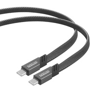 OEM ODM kabel PD USB-C, paling populer 100W 5 a pengisian cepat Tipe C ke Tipe C Jalin kabel Data 1m/1.5m/2m