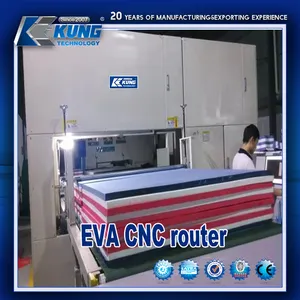 CNC Router kesme makinesi için EVA levha terlik taban veya ayakkabı astarı