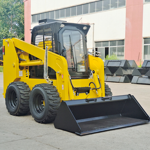Mini-chargeuse compacte 1000 kg en promotion, moteur CE, transmission 4x4, engin de terrassement avec godet et balayeuse à <span class=keywords><strong>neige</strong></span> - Product Image 5