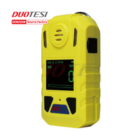 Détecteur de fuite de mono-gaz CO certifié ATEX&CE DUOTESI, échantillonnage par diffusion, temps de réponse <30s, alarme sonore/lumineuse/vibratoire, gaz