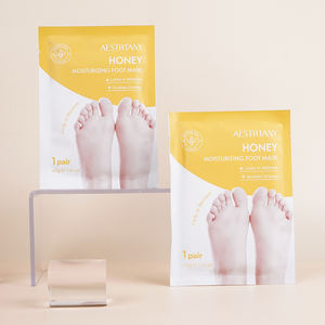 Callos exfoliantes <span class=keywords><strong>Botines</strong></span> Cuidado DE LOS PIES Hoja de máscara para los pies Embalaje personalizado Cuidado DE LA PIEL Nutrir Suave Hidratante Pie Spa Máscara OEM - Product Image 5