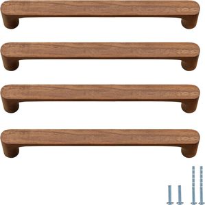 Wooden Cabinet <b>Pull</b> <b>Handles</b> 145mm Bar Shape Minimalist Design for Drawer and <b>Door</b> Use - Product Image 3