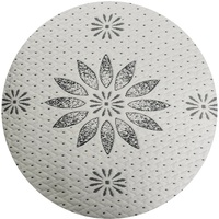 Nouveau tissu de matelas jacquard à motifs blanc 400 g/m², tissu de matelas jacquard 100 % polyester DTY