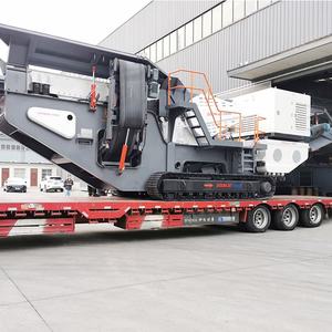 Grande capacité 100-300 Tph chenillé mâchoire mobile concasseur de pierres sur chenilles à vendre - Product Image 4