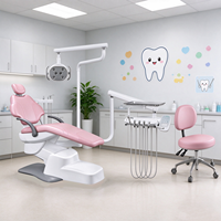 Fauteuil dentaire électrique métallique économique en gros avec appareil de radiographie, autoclave et caméra intra-orale pour dentiste