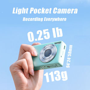 Appareil photo numérique sans miroir 44MP FHD 1080P étonnamment simple, écran 2,4 pouces, mise au point automatique, capteur CMOS <span class=keywords><strong>True</strong></span> Point Shoot, capture vidéo - Product Image 4