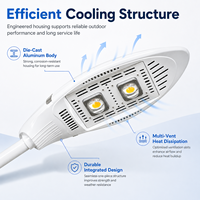 Dalai 400W IP66 Éclairage Public LED AC Étanche avec Puces Lumileds, Durée de Vie 30000 Heures, Télécommande, Garantie 2-5 Ans pour la Route
