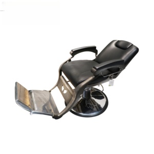 Poltrona da Barbiere Moderna Nera per Uomo, Stile Vintage, per Salone di Bellezza, Vendita all'Ingrosso - Product Image 2