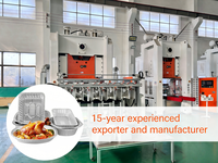 Machine de fabrication de contenants en aluminium LK-T130 à alimentation de feuilles de haute précision