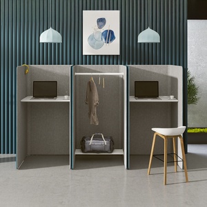 Poste de travail commercial convertible moderne neuf pour commande en gros, idéal pour les espaces collaboratifs à distance des équipes - Product Image 2