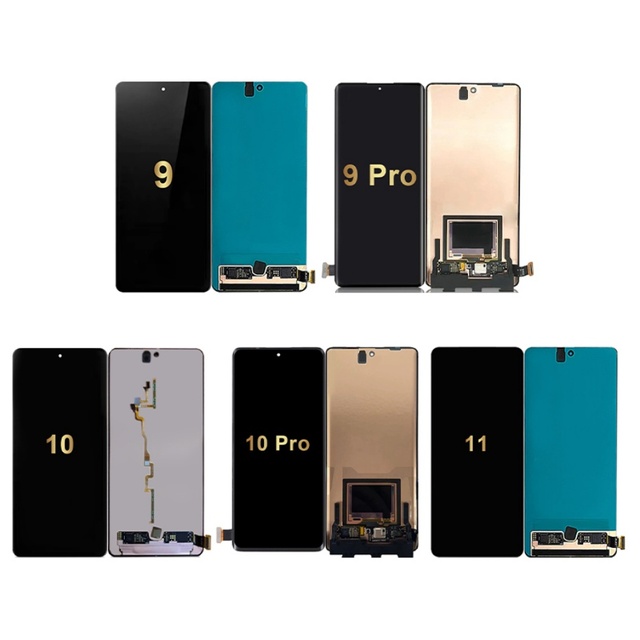 Mobile Phones Lcds for Vivo for IQOO 3 5 7 8 9 9T 10 11 Pro Neo 3 5 6 7 8 SE Pro U5 Z1 Z1x Z3 Z5 Z5x Z6 Z7 Z7s Z7X Touch Screen