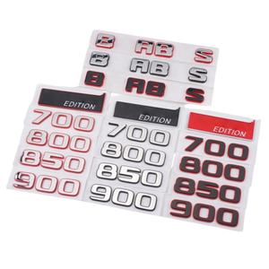 מדבקות לוגו מותאמות אישית w464 ו-w465 מדבקות בצורת 700, <span class=keywords><strong>800</strong></span>, סט 900 מדבקות לוגו אחורית מדבקות הלוגו האחורי - Product Image 4