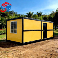 Maison conteneur pliable de type X de qualité hôtelière, cabane préfabriquée pour les vacances avec aménagement intérieur complet, idéale pour la location, les hôtels et les ateliers